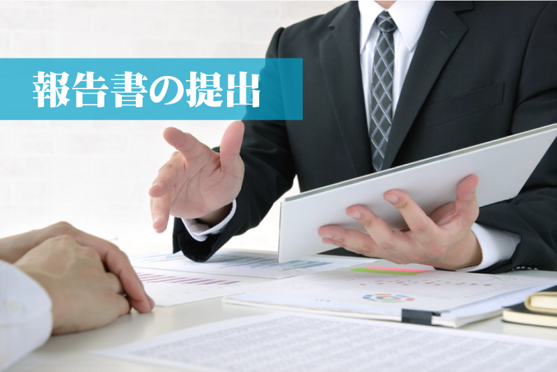報告書の提出